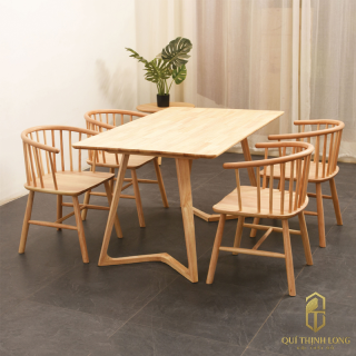 Bàn Ghế Gỗ Cà Phê Mẫu 05