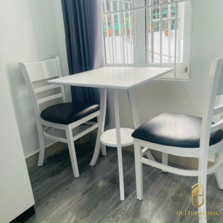 Bàn Ghế Gỗ Cà Phê Mẫu 03